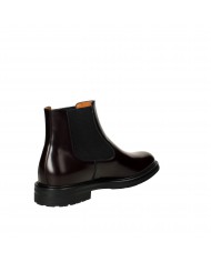 Rossi Polacchino in pelle spazzolata Bordeaux 9154P Nuova Collezion...