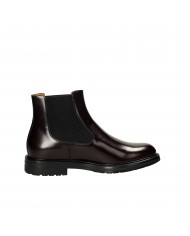 Rossi Polacchino in pelle spazzolata Bordeaux 9154P Nuova Collezion...