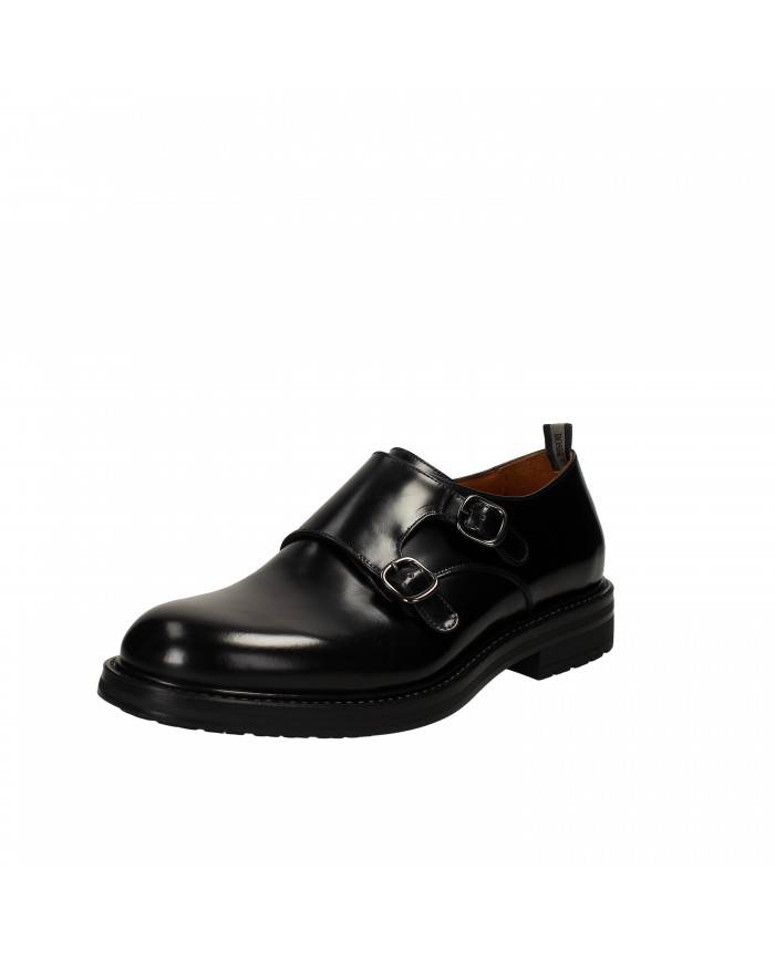 Rossi Doppia Fibbia in pelle spazzolata Nero Nuova Collezione Rossi Rossi Doppia Fibbia in pelle spazzolata Nero Nuova Collezione Rossi