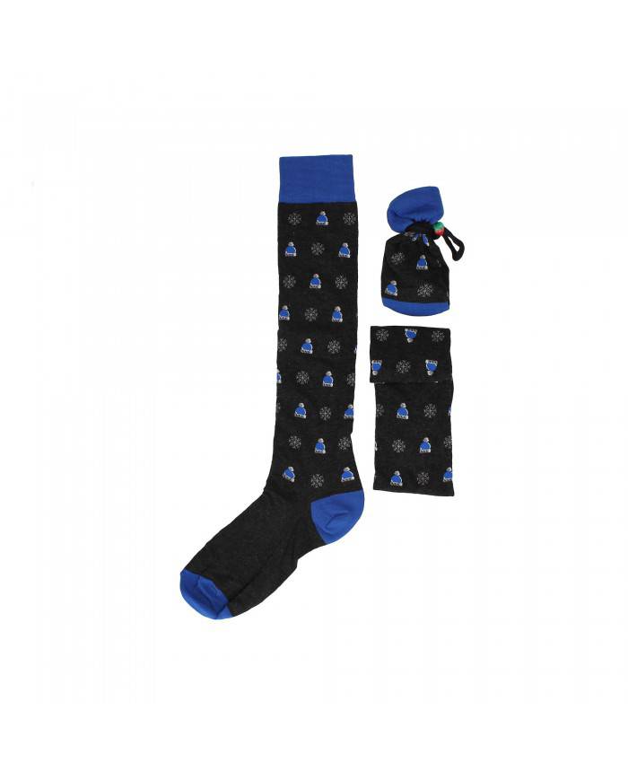 Dyaguar Calza lunga in cotone Blu e Grigio 182704 Nuova Collezione ...