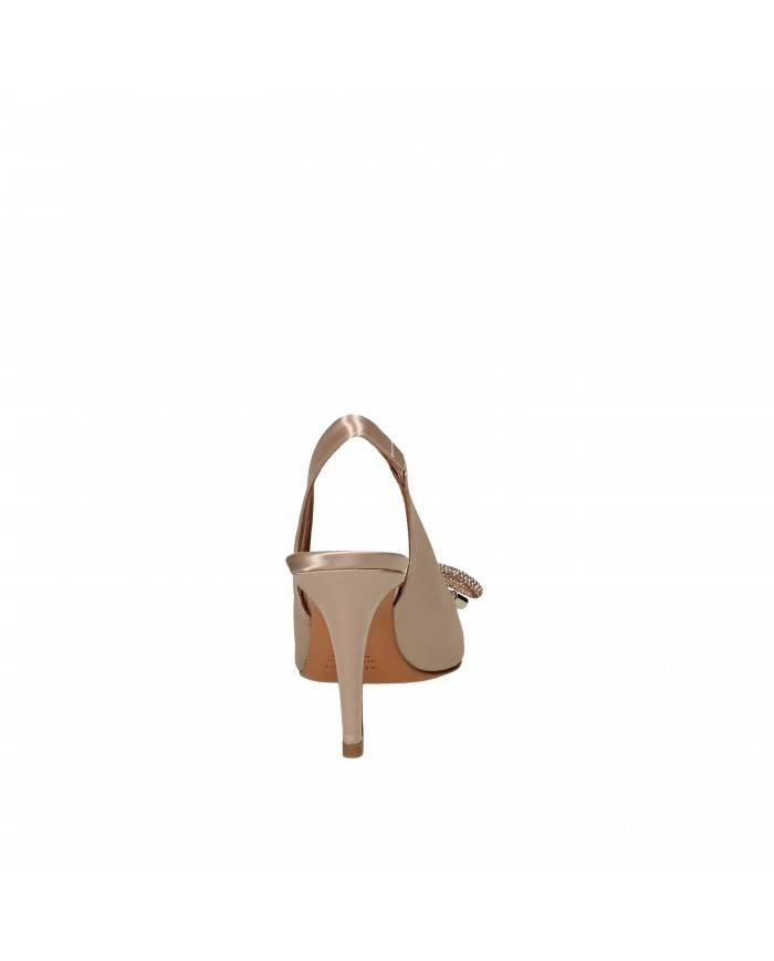 Albano Slingback in raso Cipria 3156 Nuova Collezione Albano Albano Slingback in raso Cipria 3156 Nuova Collezione Albano
