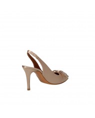 Albano Slingback in raso Cipria 3156 Nuova Collezione Albano