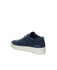 Crime London Sneaker in nabuk Blu 13402 Nuova Collezione Crime London