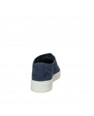Crime London Sneaker in nabuk Blu 13402 Nuova Collezione Crime London
