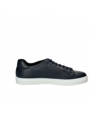 Rossano Bisconti Sneaker in pelle martellata Blu 465-01 Nuova Colle...