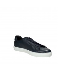 Rossano Bisconti Sneaker in pelle martellata Blu 465-01 Nuova Colle...