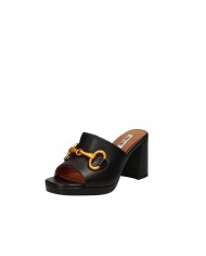 Bibi Lou Sandalo in pelle Nero 538.p10vk Nuova Collezione Bibi Lou