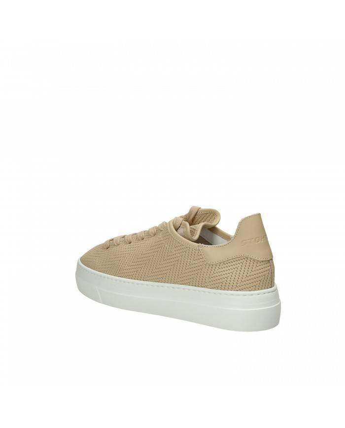 Stokton Sneaker in pelle stampata Beige 752-D-Diva Nuova Collezione...