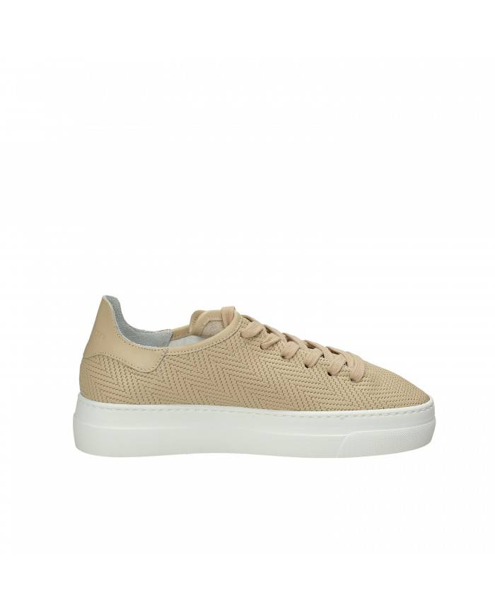 Stokton Sneaker in pelle stampata Beige 752-D-Diva Nuova Collezione...