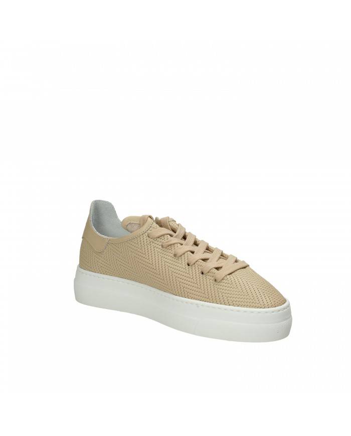 Stokton Sneaker in pelle stampata Beige 752-D-Diva Nuova Collezione...