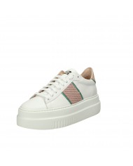 Stokton Sneaker in pelle Bianco 834-Seville Nuova Collezione Stokton