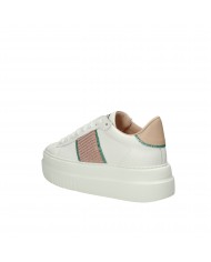 Stokton Sneaker in pelle Bianco 834-Seville Nuova Collezione Stokton
