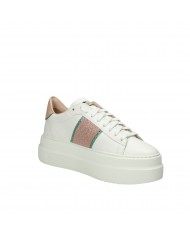 Stokton Sneaker in pelle Bianco 834-Seville Nuova Collezione Stokton