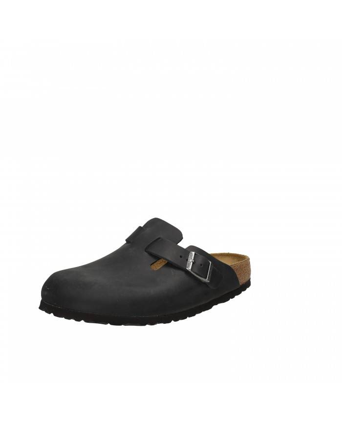 Birkenstock Sabot in nabuk Nero BOSTON.059463 Nuova Collezione Birk... Birkenstock Sabot in nabuk Nero BOSTON.059463 Nuova Collezione Birk...