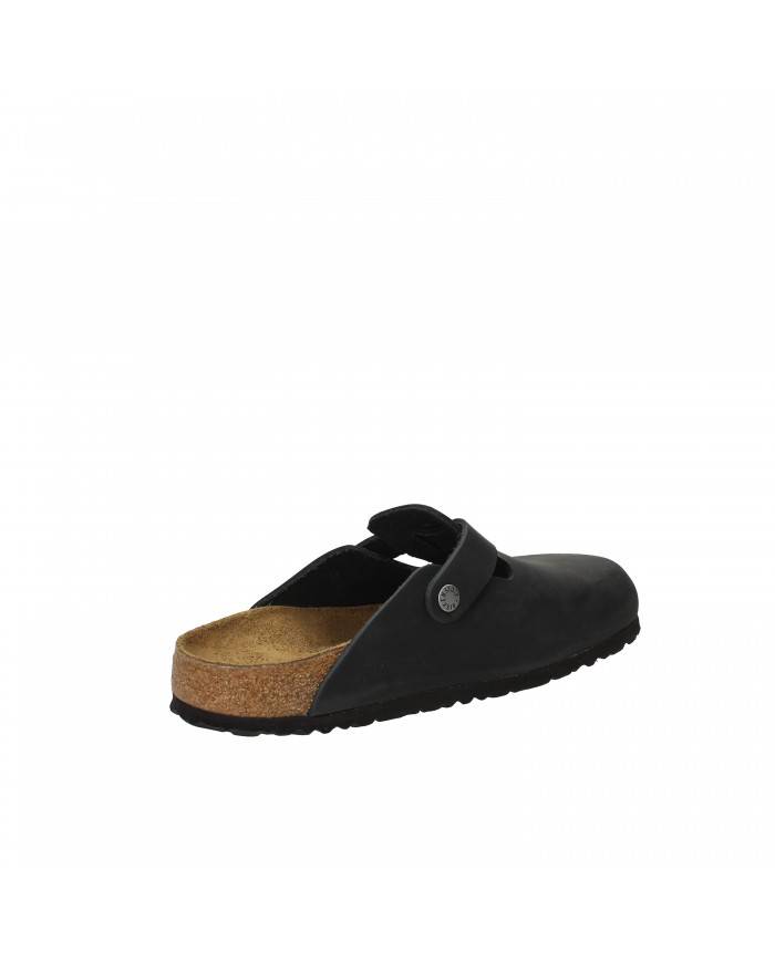 Birkenstock Sabot in nabuk Nero BOSTON.059463 Nuova Collezione Birk... Birkenstock Sabot in nabuk Nero BOSTON.059463 Nuova Collezione Birk...