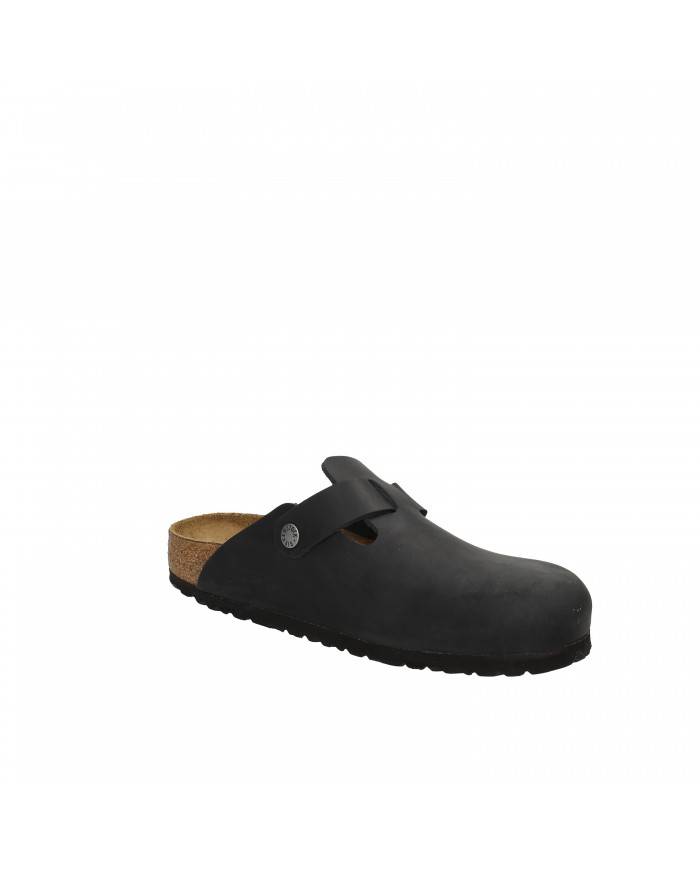 Birkenstock Sabot in nabuk Nero BOSTON.059463 Nuova Collezione Birk... Birkenstock Sabot in nabuk Nero BOSTON.059463 Nuova Collezione Birk...