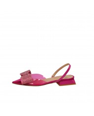 Chantal Slingback in raso Fucsia H1597 Nuova Collezione Chantal