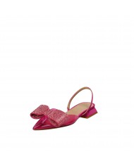 Chantal Slingback in raso Fucsia H1597 Nuova Collezione Chantal