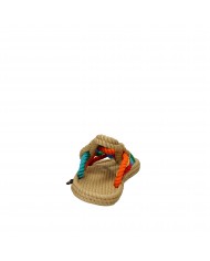 Bohonomad Infradito in corda Beige Multi BO0001 Nuova Collezione Bo...