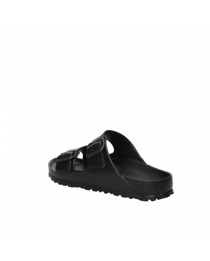 Birkenstock Eva Sandalo in Eva Nero ARIZONA EVA.129421 Nuova Collez...