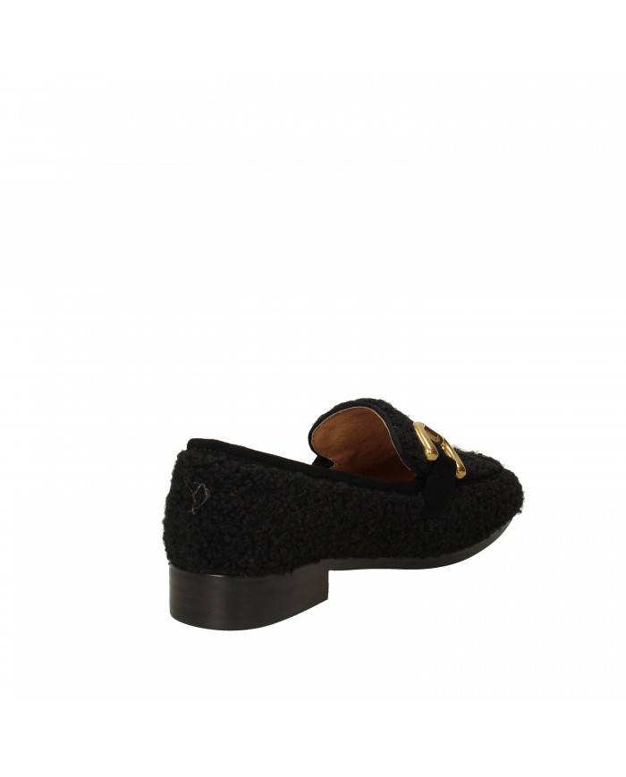 Bibi Lou Mocassino in pelliccia Nero 570z92vk Nuova Collezione Bibi... Bibi Lou Mocassino in pelliccia Nero 570z92vk Nuova Collezione Bibi...