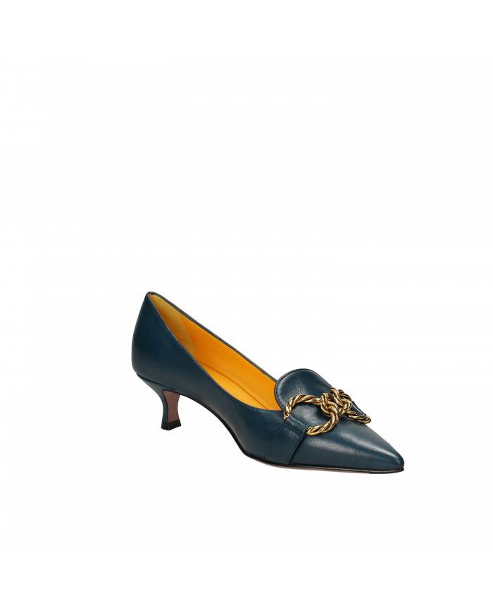 SCARPE PIER ONE blu in pelle 45 Nuove EUR 129,90 - PicClick IT