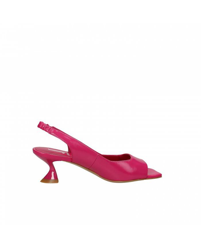 Jeannot Sandalo in pelle Fucsia 731.Z Nuova Collezione Jeannot