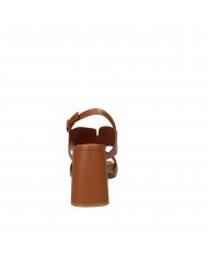 Jeannot Sandalo in pelle Tan 643.D Nuova Collezione Jeannot