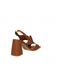 Jeannot Sandalo in pelle Tan 643.D Nuova Collezione Jeannot