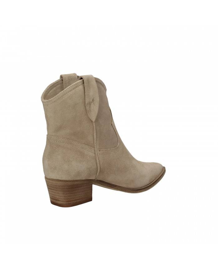 Julie Dee Tronchetto in camoscio Taupe 504 Nuova Collezione Julie Dee