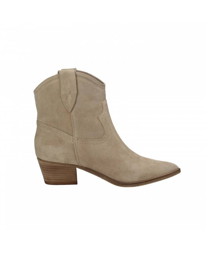 Julie Dee Tronchetto in camoscio Taupe 504 Nuova Collezione Julie Dee