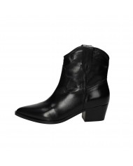 Julie Dee Tronchetto in pelle Nero 504 Nuova Collezione Julie Dee