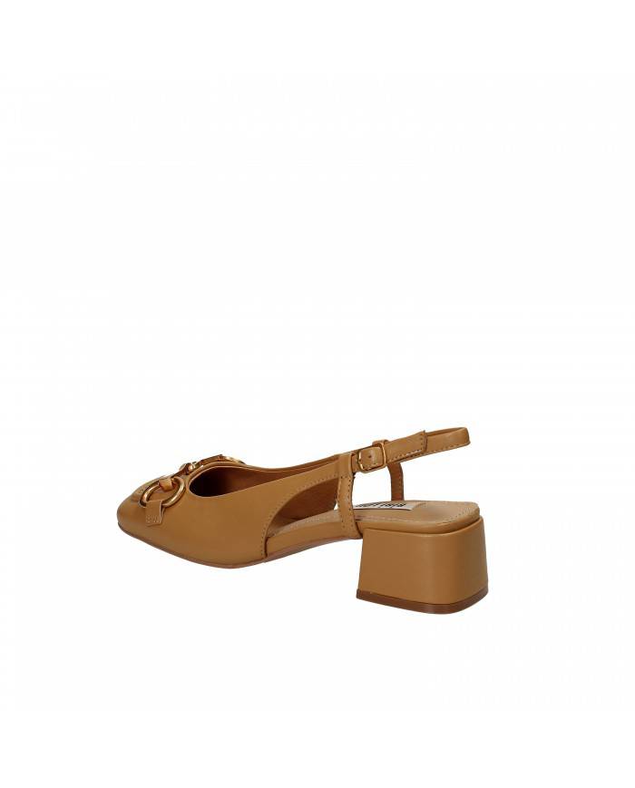 Bibi Lou Slingback in pelle Cammello 543z10vk Nuova Collezione Bibi...