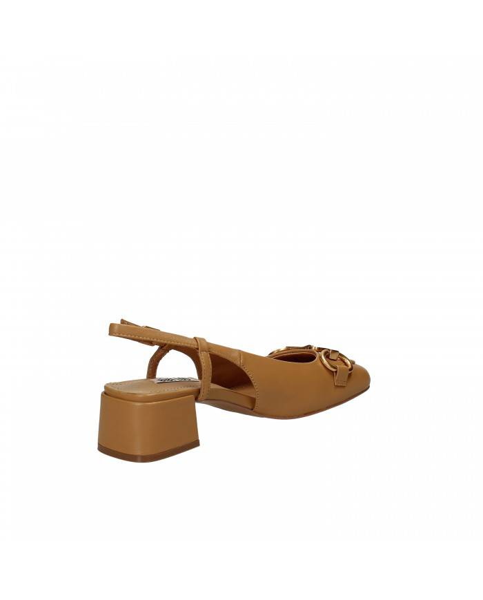 Bibi Lou Slingback in pelle Cammello 543z10vk Nuova Collezione Bibi...