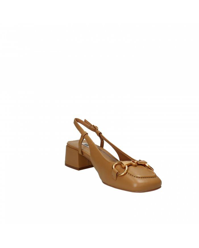 Bibi Lou Slingback in pelle Cammello 543z10vk Nuova Collezione Bibi...
