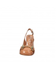Bruglia Milano Slingback in vernice Miele 8843 Nuova Collezione Bru...