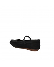 Clarks Ballerina in nabuk Nero Freckle bar Nuova Collezione Clarks