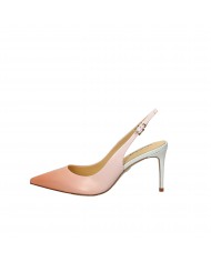 Lola Cruz Slingback in pelle Albicocca 004.z13bk Nuova Collezione L... Lola Cruz Slingback in pelle Albicocca 004.z13bk Nuova Collezione L...