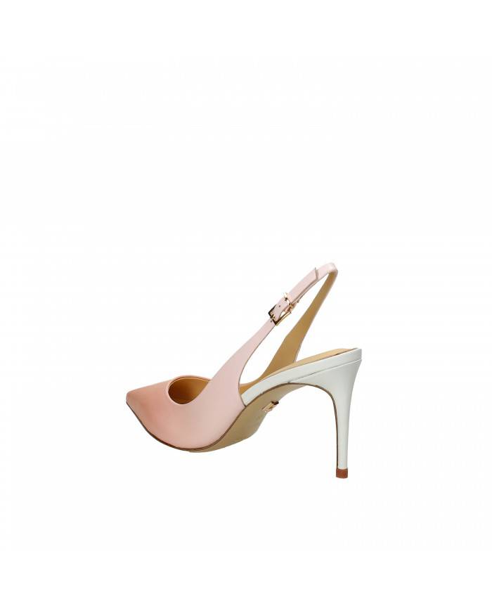 Lola Cruz Slingback in pelle Albicocca 004.z13bk Nuova Collezione L...