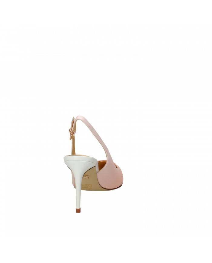 Lola Cruz Slingback in pelle Albicocca 004.z13bk Nuova Collezione L...