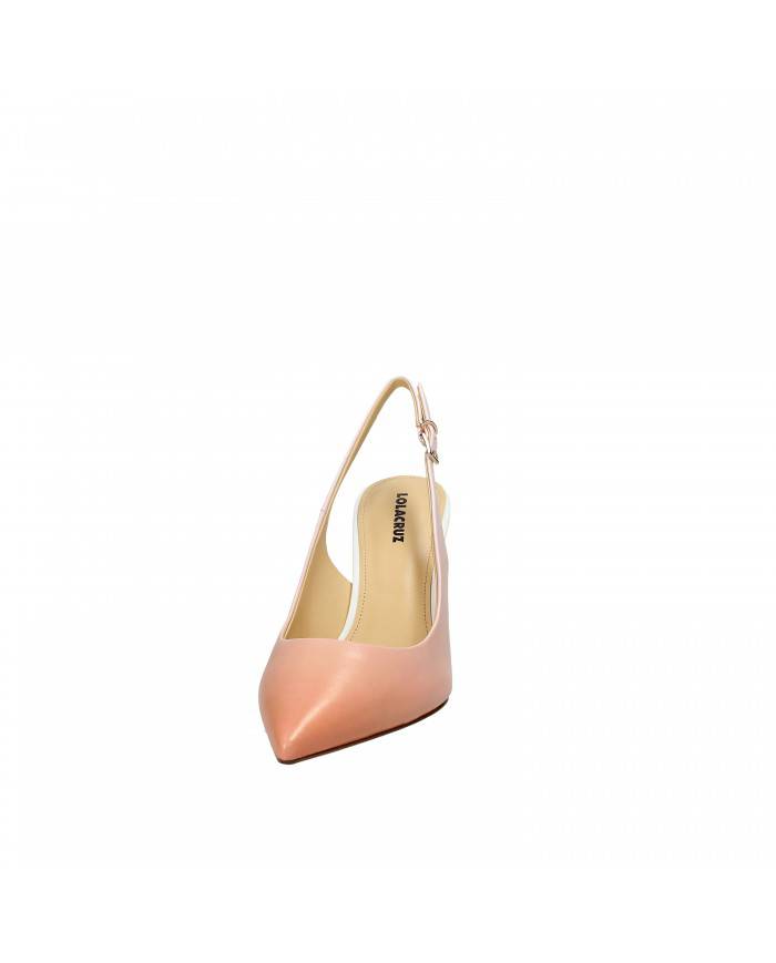 Lola Cruz Slingback in pelle Albicocca 004.z13bk Nuova Collezione L...