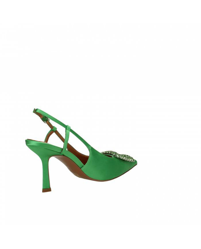 Bibi Lou Slingback in raso Verde Prato 511z75vk Nuova Collezione Bi... Bibi Lou Slingback in raso Verde Prato 511z75vk Nuova Collezione Bi...