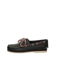 Timberland® Scarpa da barca in pelle Blu Classic Boat 2 Eye.74036 N...