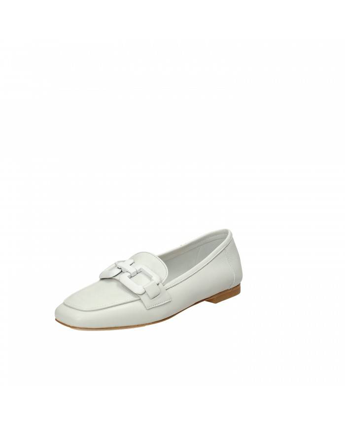 VSL Mocassino in nappa Bianco 7350 Nuova Collezione Momenti
