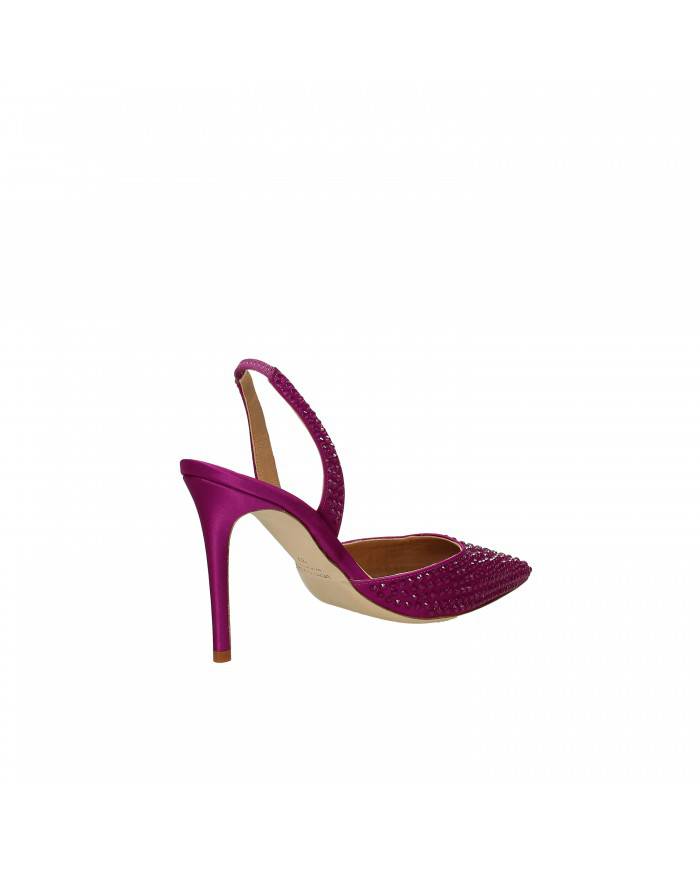 Chantal Slingback in raso Fucsia 1928 Nuova Collezione Chantal