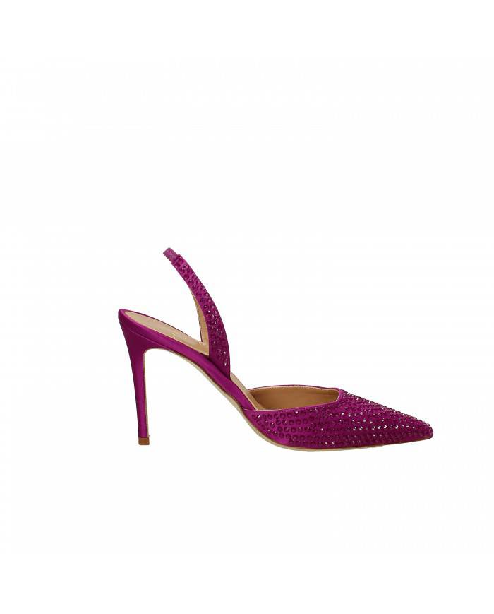 Chantal Slingback in raso Fucsia 1928 Nuova Collezione Chantal