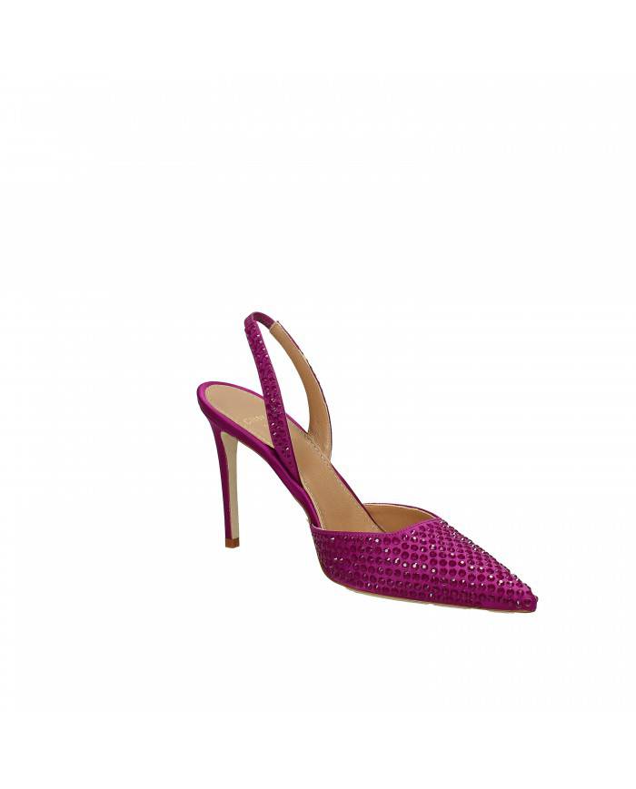 Chantal Slingback in raso Fucsia 1928 Nuova Collezione Chantal