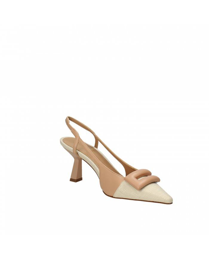 Chantal Slingback in pelle Nude 1917 Nuova Collezione Chantal