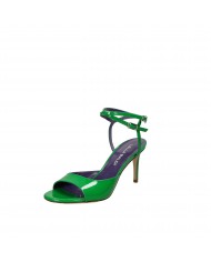 Lella Baldi Sandalo in vernice Verde LT554 Nuova Collezione Lella B...