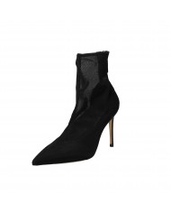 Lella Baldi Tronchetto in tessuto elasticizzato Nero LT074 Nuova Co...
